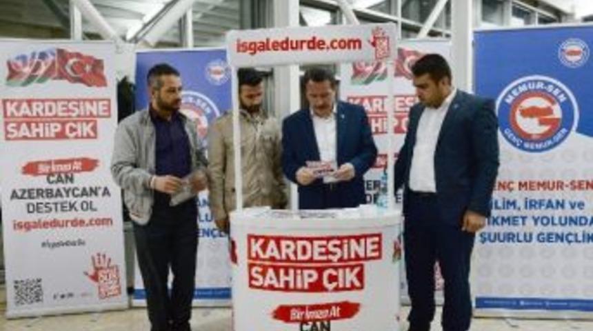 Memur-sen Genel Başkanı Yal&ccedil;ın&rsquo;dan Azerbaycan İ&ccedil;in A&ccedil;ılan İmza Kampanyasına Destek