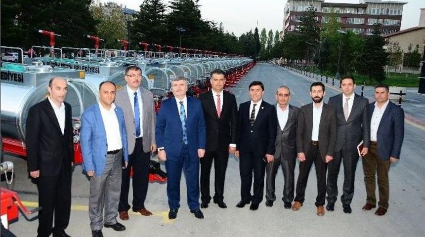 Konya&rsquo;da 500 Mahalleye Yangın S&ouml;nd&uuml;rme Aracı