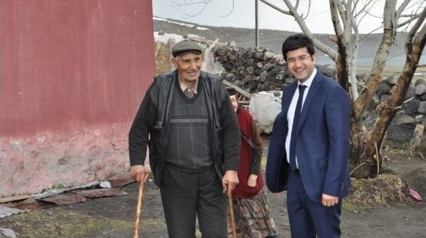 Arpa&ccedil;ay&rsquo;da Yaşlılar Ziyaret Edildi