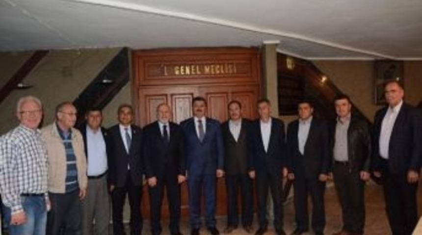 &Ouml;zkaya&rsquo;dan Başkan Sel&rsquo;e Ziyaret