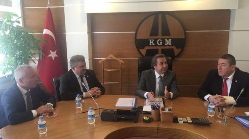 Milletvekili &Ccedil;aturoğlu Kgm&rsquo;yi Ziyaret Etti