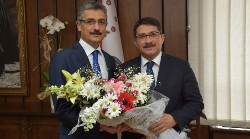 Başkan &Ccedil;elik&rsquo;ten Emniyet M&uuml;d&uuml;r&uuml; Bilgi&ccedil;&rsquo;e &rsquo;hayırlı Olsun&rsquo; Ziyareti