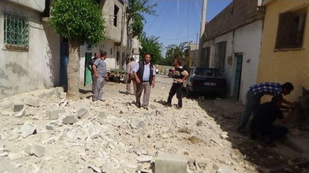 Kilis Kent Merkezine 3 Roket D&uuml;şt&uuml;