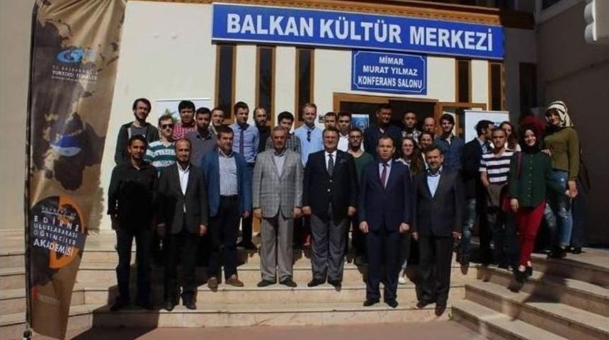 Edirne&rsquo;de "g&ouml;&ccedil; Ve Avrupa&rsquo;nın M&uuml;lteci Politikaları" Semineri D&uuml;zenlendi