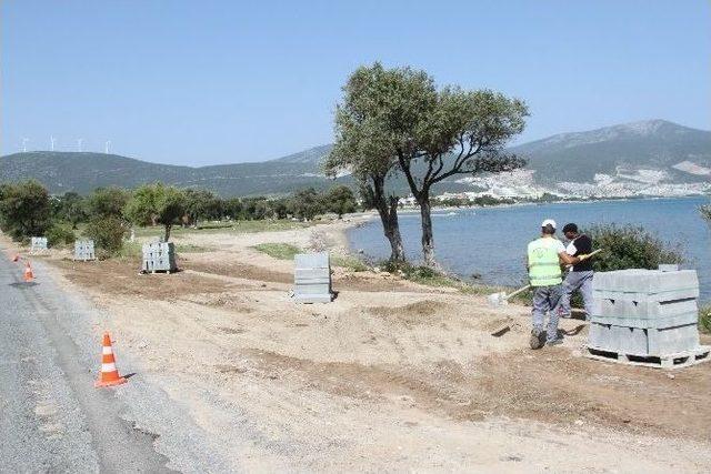 Didim Fevzi Paşa Mahallesinde Üst Yapı Çalışmaları Başlattı