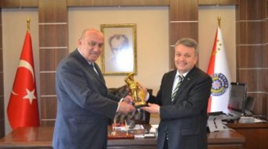 Emekli Emniyet Müdürü Bektaş’tan Veda Ziyareti