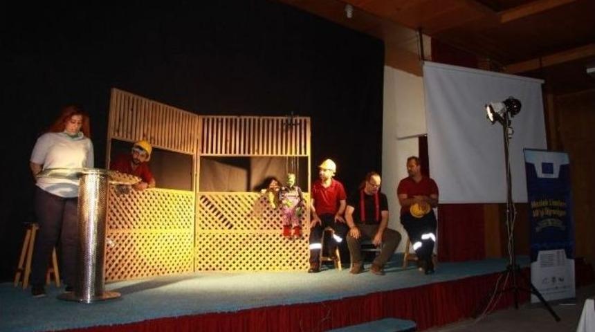 Mtso Ab Bilgi Merkezi&rsquo;nden Meslek Liselerinde Tiyatro G&ouml;sterimi