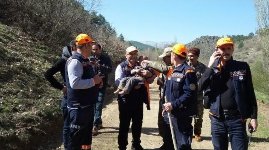 Kaybolan &Ccedil;ocuk 16 Saat Sonra Bulundu