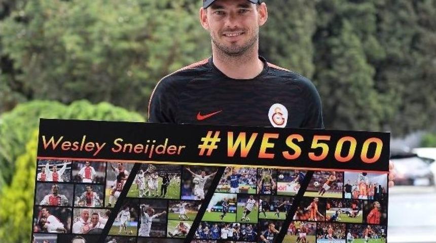 Wesley Sneıjder 500. Ma&ccedil;ına &Ccedil;ıkıyor