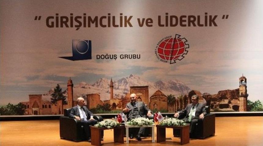Ferit Şahenk&rsquo;ten &Ouml;ğrencilere Girişimcilik Dersi