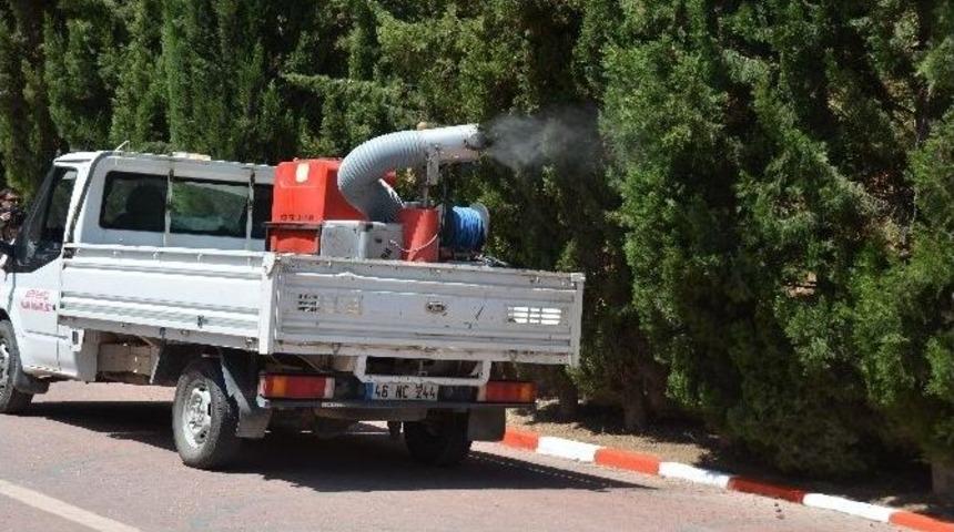 Bilecik Belediyesinde İlkbahar İla&ccedil;lama &Ccedil;alışmaları Devam Ediyor