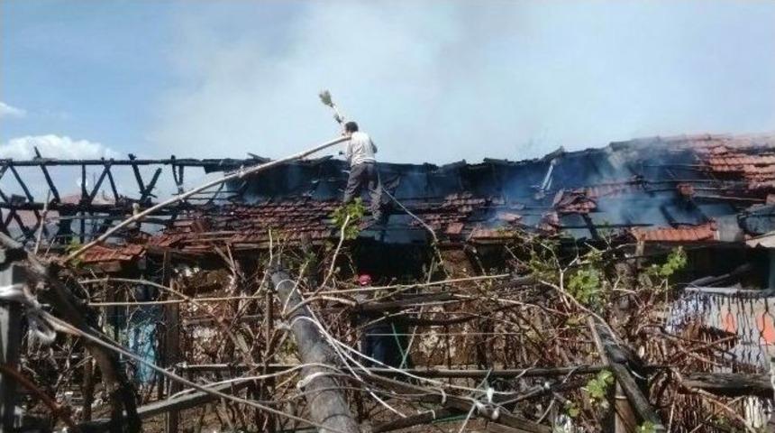 Kulu’da Samanlık Yangını