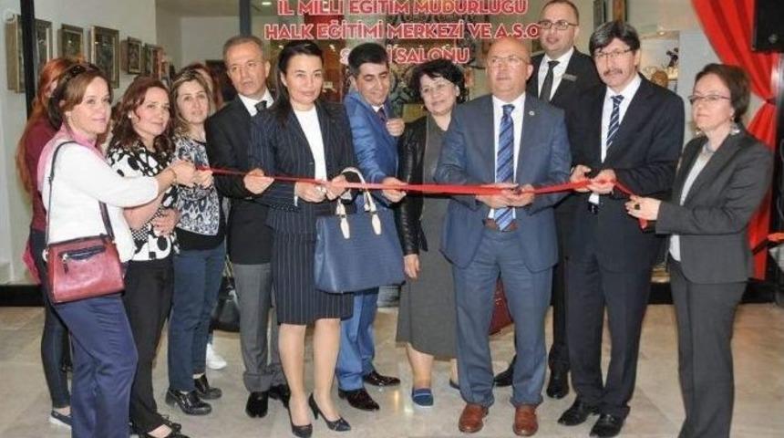 Halk Eğitimi Merkezi Sergi Salonu Park Afyon&rsquo;da A&ccedil;ıldı