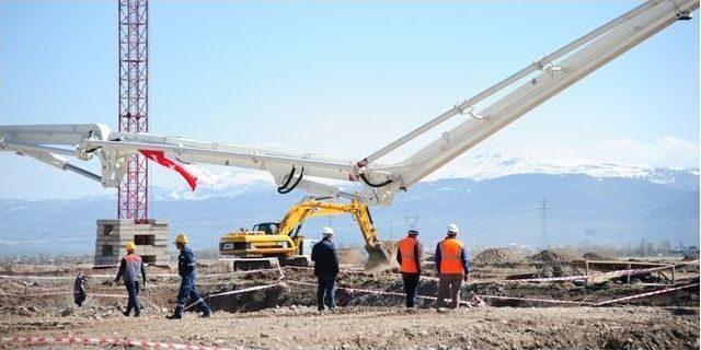 Etü Erkek Öğrenci Yurdu Temel Atma Töreni Yapıldı