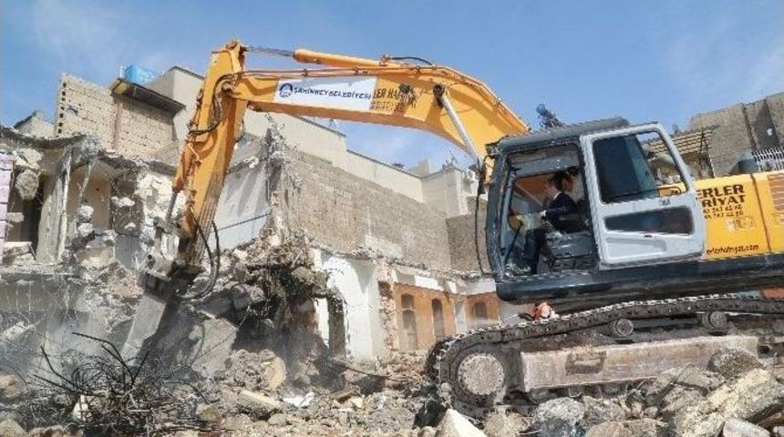 Kepenek Mahallesinde Meydan Yapım &Ccedil;alışmaları