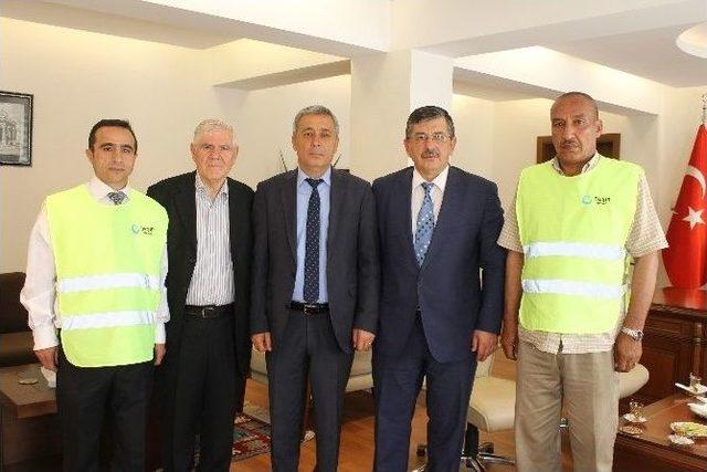 Beşir Derneği Ve Semerkand Vakfı’ndan İl Emniyet Müdürü Özel’e Ziyaret