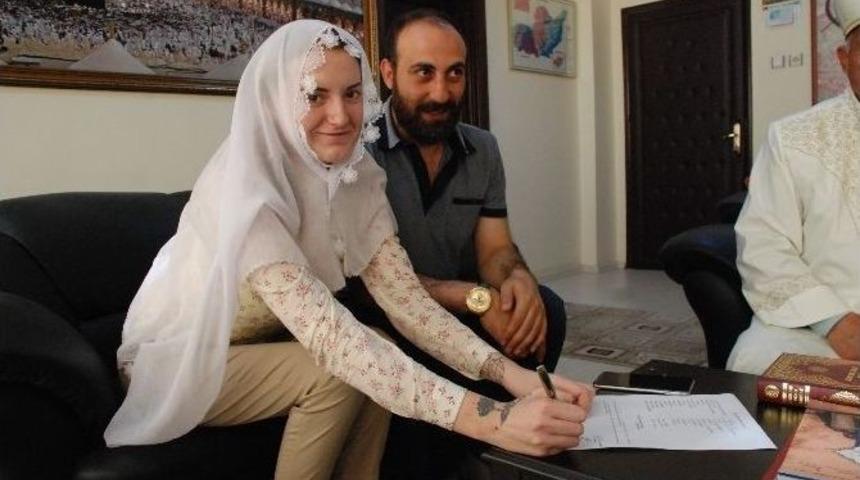 Ukraynalı Lıudmyla, Aşkı İ&ccedil;in &lsquo;elif&rsquo; Oldu