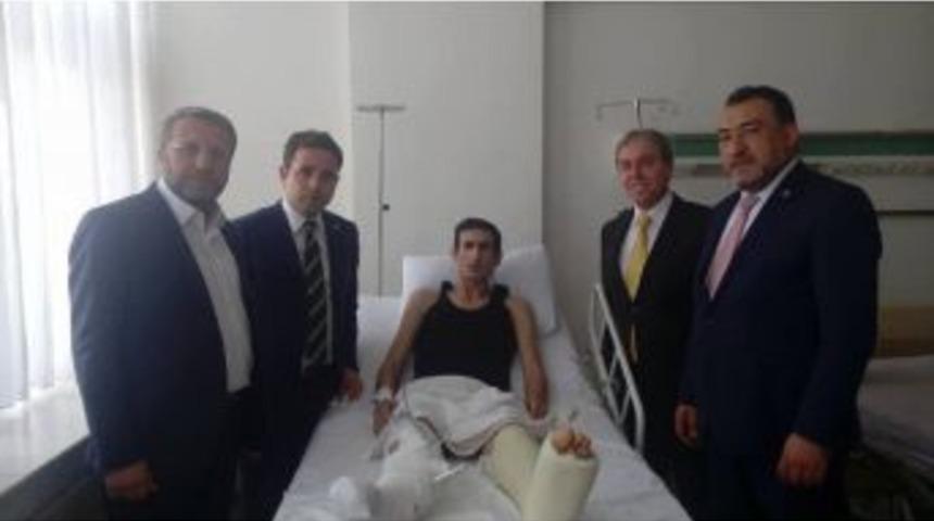 K&uuml;tahya Milletvekillerinden Yaralı Askerimize Ziyaret