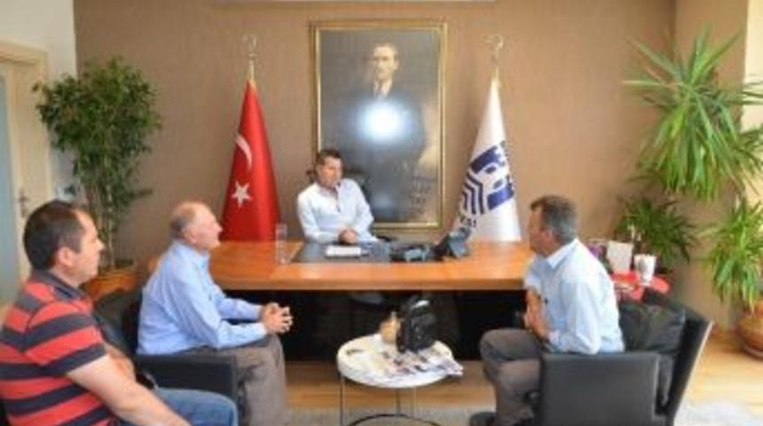 Dağpınar Muhtarından Başkan Mehmet Kocadon&rsquo;a Ziyaret