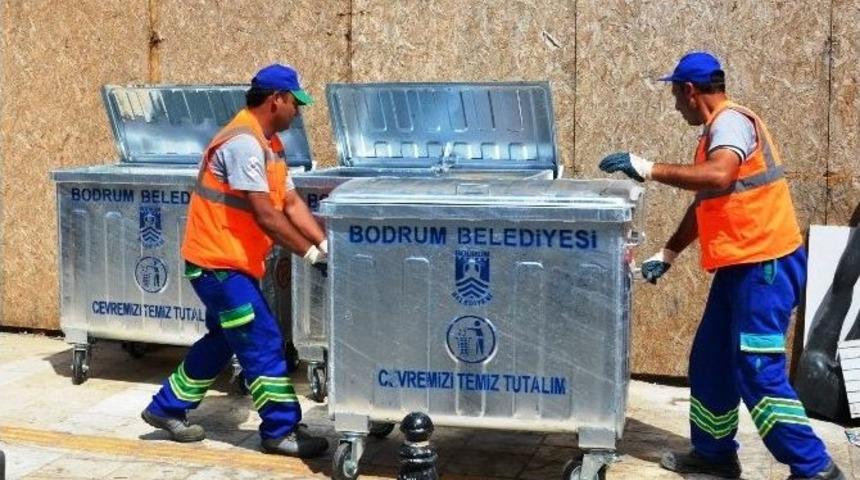 Bodrum&rsquo;da Konteynerler Yenileniyor