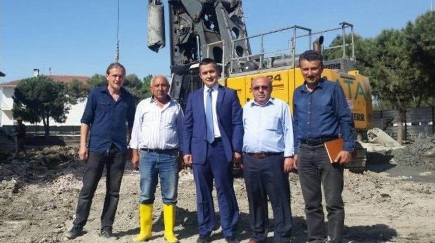 Lapseki H&uuml;kumet Konağı İnşaatı &Ccedil;alışmalarına İnceleme