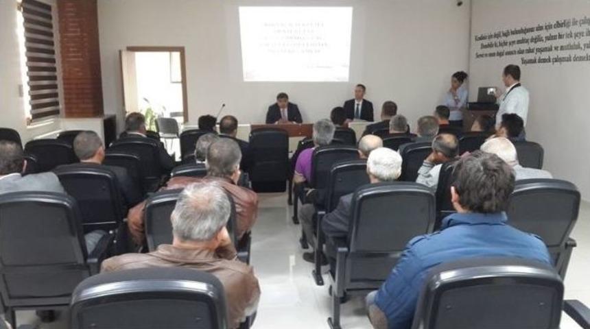 &Ccedil;ift&ccedil;ilere Destekleme Bilgilendirmesi Yapıldı