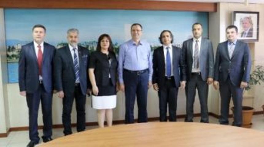 Turab&rsquo;ın Yeni Y&ouml;netimi, Mtso Başkanı Aşut&rsquo;u Ziyaret Etti