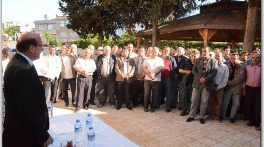 Bolat, İş&ccedil;ilerle Toplantı Yaptı