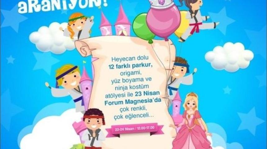 Forum Magnesia Avm&rsquo;den 23 Nisan Etkinliği