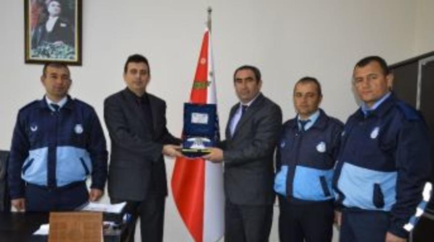 Polis Haftası&rsquo;nda Zabıtadan Emniyete Ziyaret