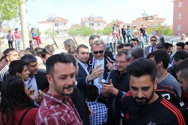 Beşiktaş Kulübü Başkanı Fikret Orman Karaman’da