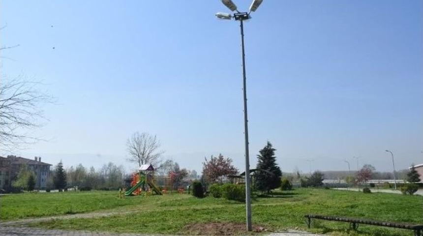 D&uuml;zce&rsquo;de Aydınlatma &Uuml;niteleri Yenileniyor