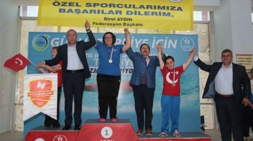 Özel Sporcular Türkiye Yüzme Şampiyonası Sona Erdi