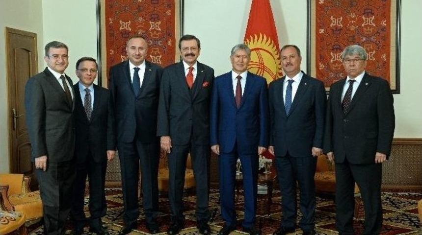 Dto Başkanı &Ouml;zer, Kırgızistan&rsquo;da İncelemelerde Bulundu