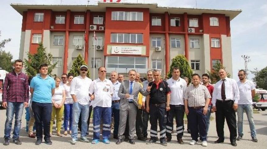 Samsun&rsquo;da 112 Acil Servis İstasyonu Saldırıya Uğradı