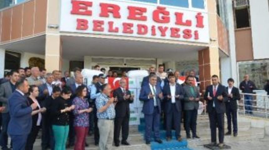 Ereğli&rsquo;den Kahramanlara Sevgilerini G&ouml;nderdiler