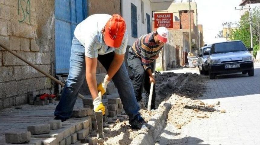 Ceylanpınar&rsquo;da Aydınlatma &Ccedil;alışmaları S&uuml;r&uuml;yor