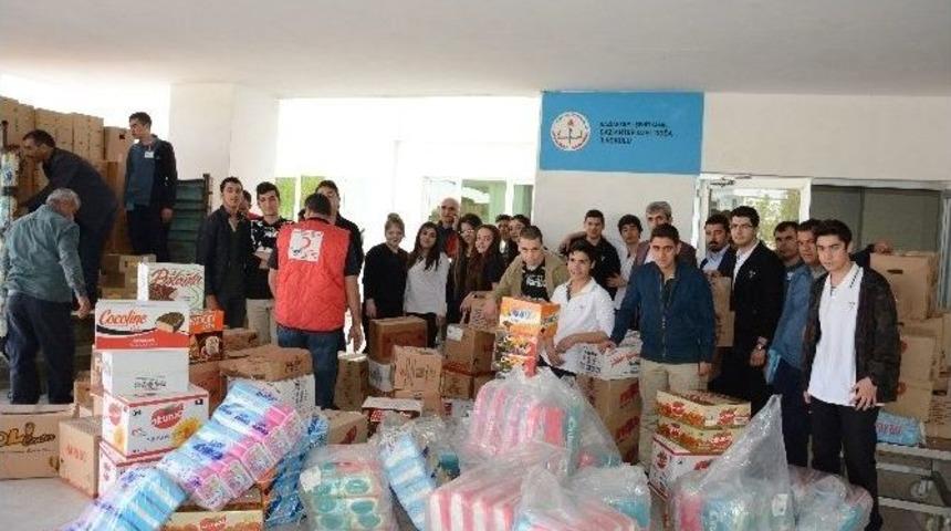 Suriyeli T&uuml;rkmenler İ&ccedil;in Osb&rsquo;den Yardım Topladılar.
