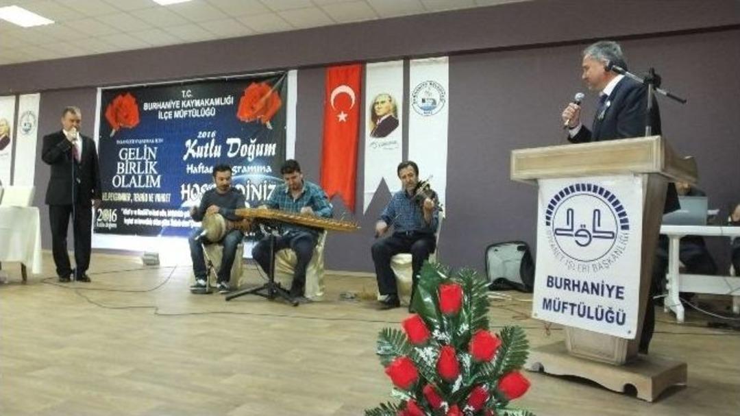 Burhaniye&rsquo;de Tevhit Ve Vahdet Konferansı