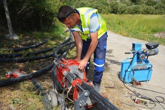 Çürükardı Mevkinin İçme Suyu Hattı Yenilendi