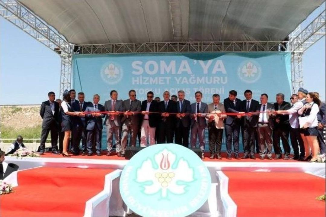 Manisa B&uuml;y&uuml;kşehir&rsquo;den Soma&rsquo;da Toplu A&ccedil;ılış Ş&ouml;leni