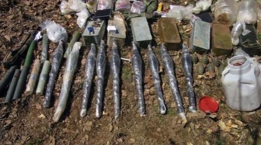 Bing&ouml;l&rsquo;de &Ccedil;ok Sayıda Silah Ve M&uuml;himmat Ele Ge&ccedil;irildi