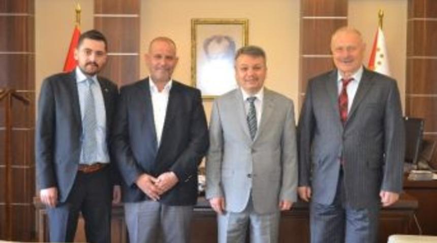 Mhp&rsquo;den Emniyet M&uuml;d&uuml;r&uuml; Şahin&rsquo;e Ziyaret