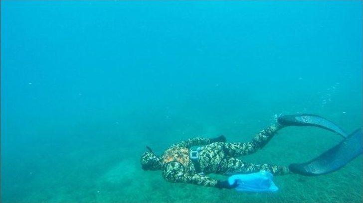Dalgıçlar Gümüşlük’te Denizi Temizledi G3