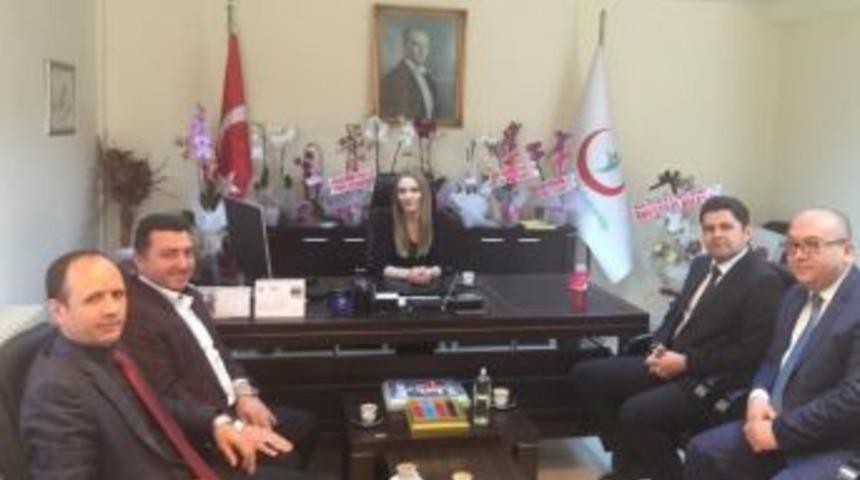 Başkan Bakıcı&rsquo;dan Başhekim G&uuml;rsoy&rsquo;a Hayırlı Olsun Ziyareti