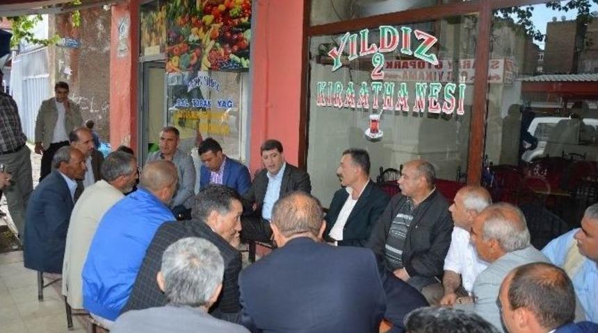 Akar, Sur Esnafını Ziyaret Etti