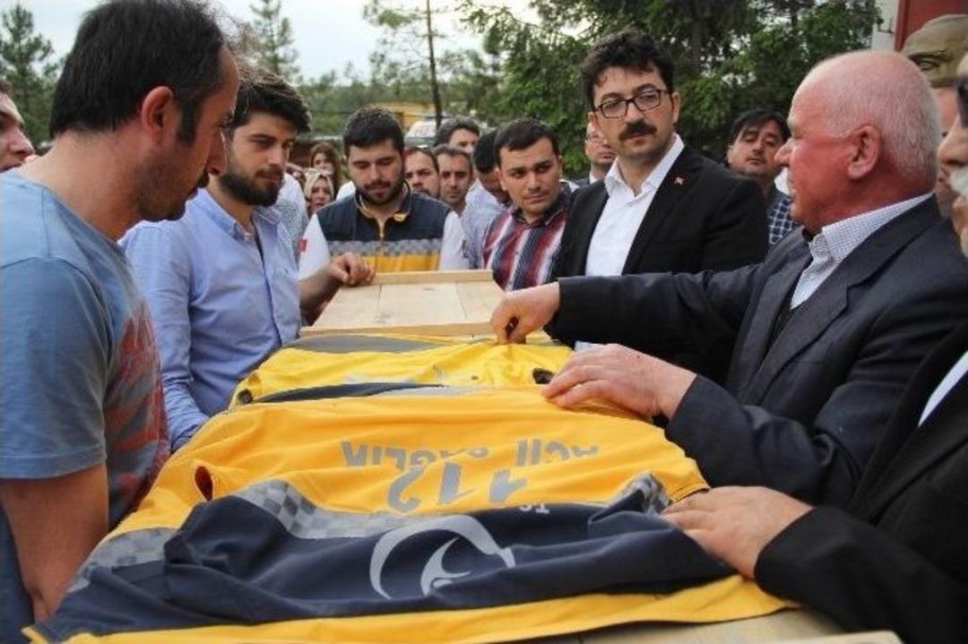 Kazada Hayatını Kaybeden 112 &Ccedil;alışanı İ&ccedil;in T&ouml;ren D&uuml;zenlendi