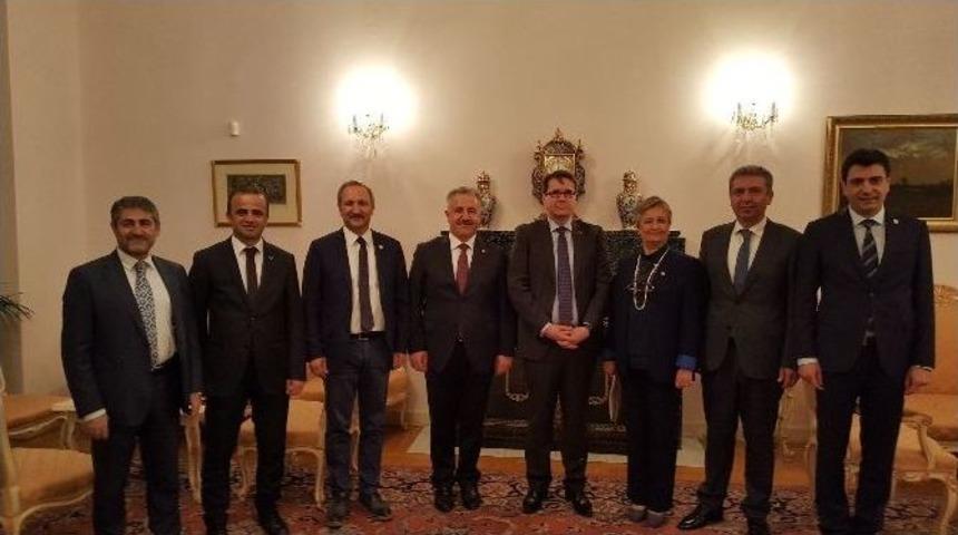 B&uuml;y&uuml;kel&ccedil;i Kalfa, Milletvekili Arslan&rsquo;a Resepsiyon Verdi