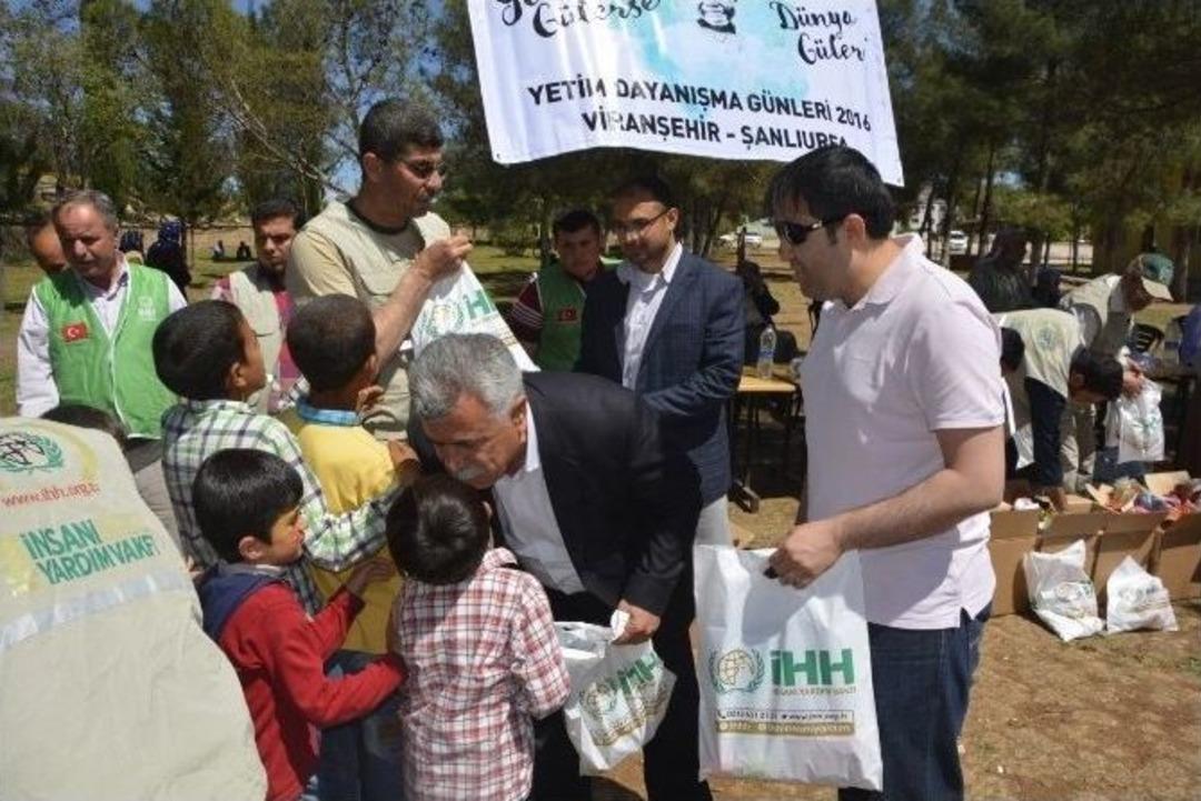 Viranşehir Kaymakamı Dr Huzeyfe Citer Yetimleri Yalnız Bırakmadı