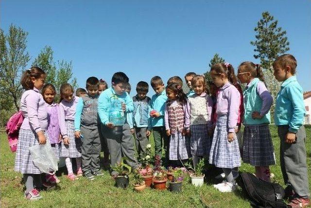 Atatürk İlkokulu’nda ’okulumuz Bahar Kokuyor’ Projesi